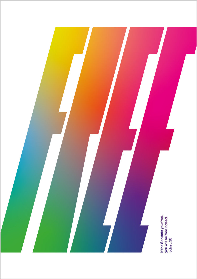 Free (colour) poster