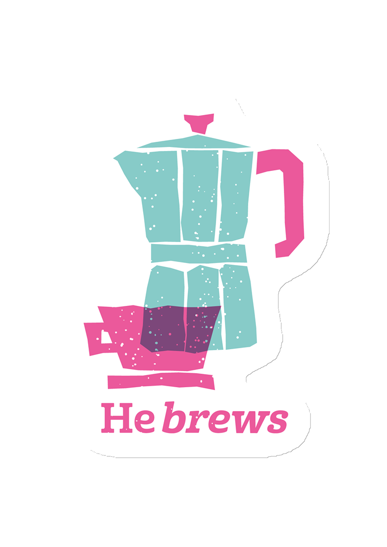 He Brews magnet