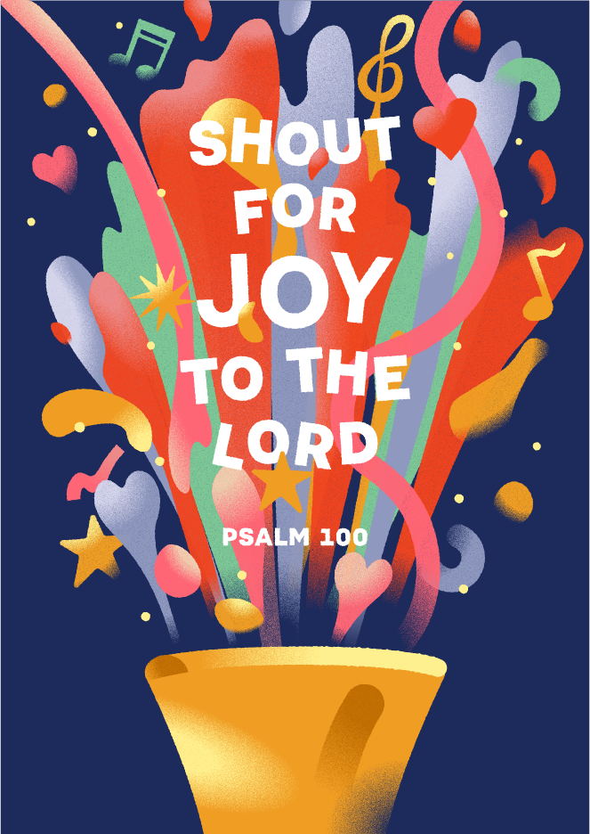 Shout For Joy print