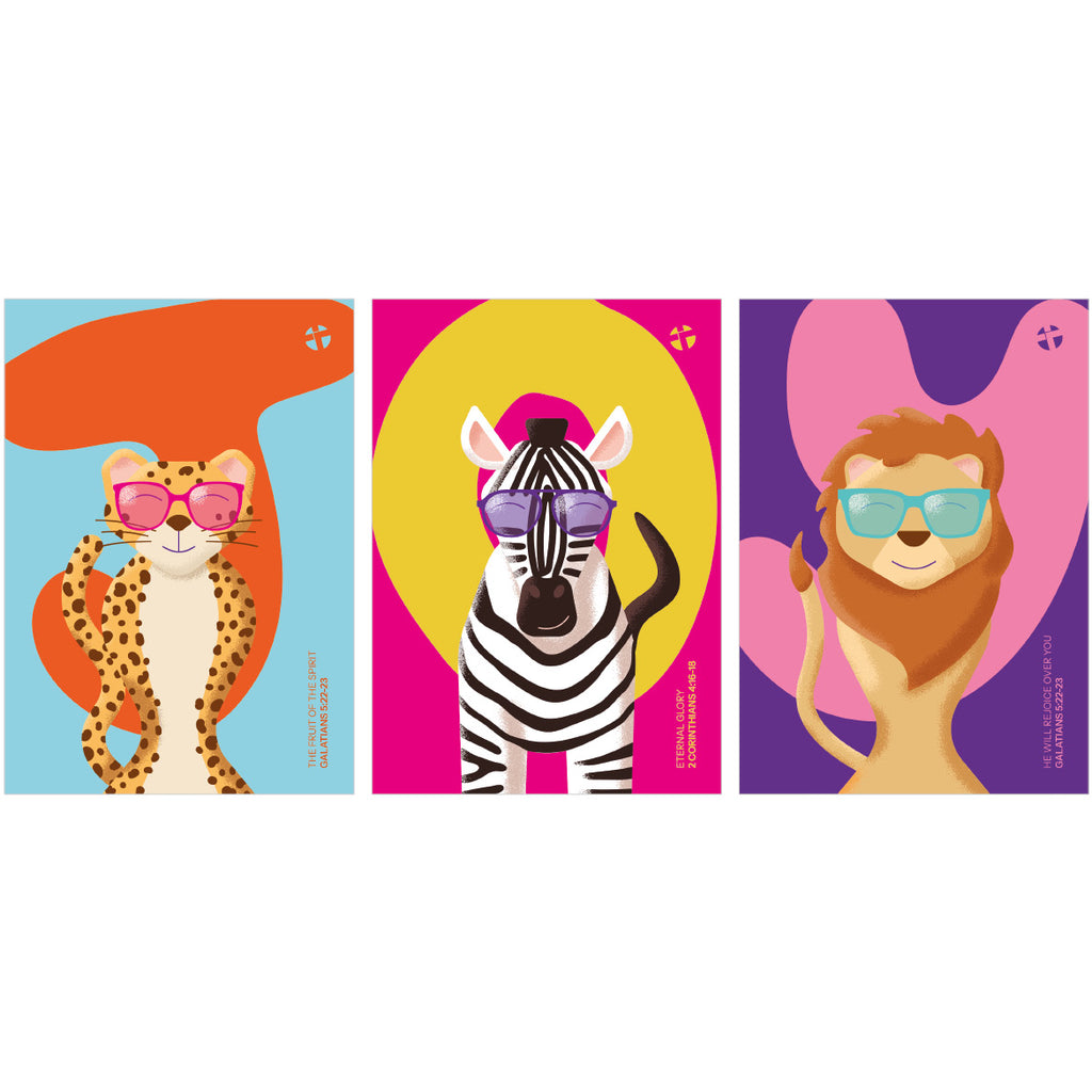 Joyful Animals (set of 3)